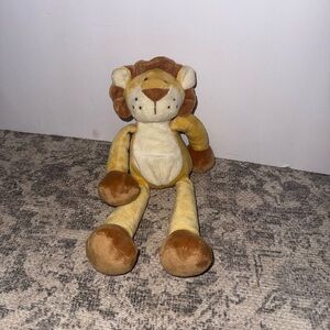 Plush Lion Toy - Brown and Tan Gund Vintage
